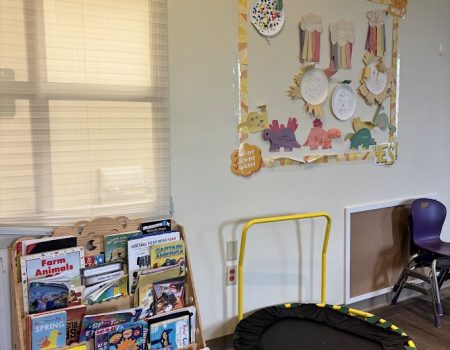 Reading Corner in ABA Therapy Center Bloomsburg, PA